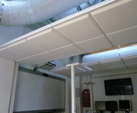 Absorber ambient plano - Faux plafond acoustique en absorber ampbient plano classic suspendu
