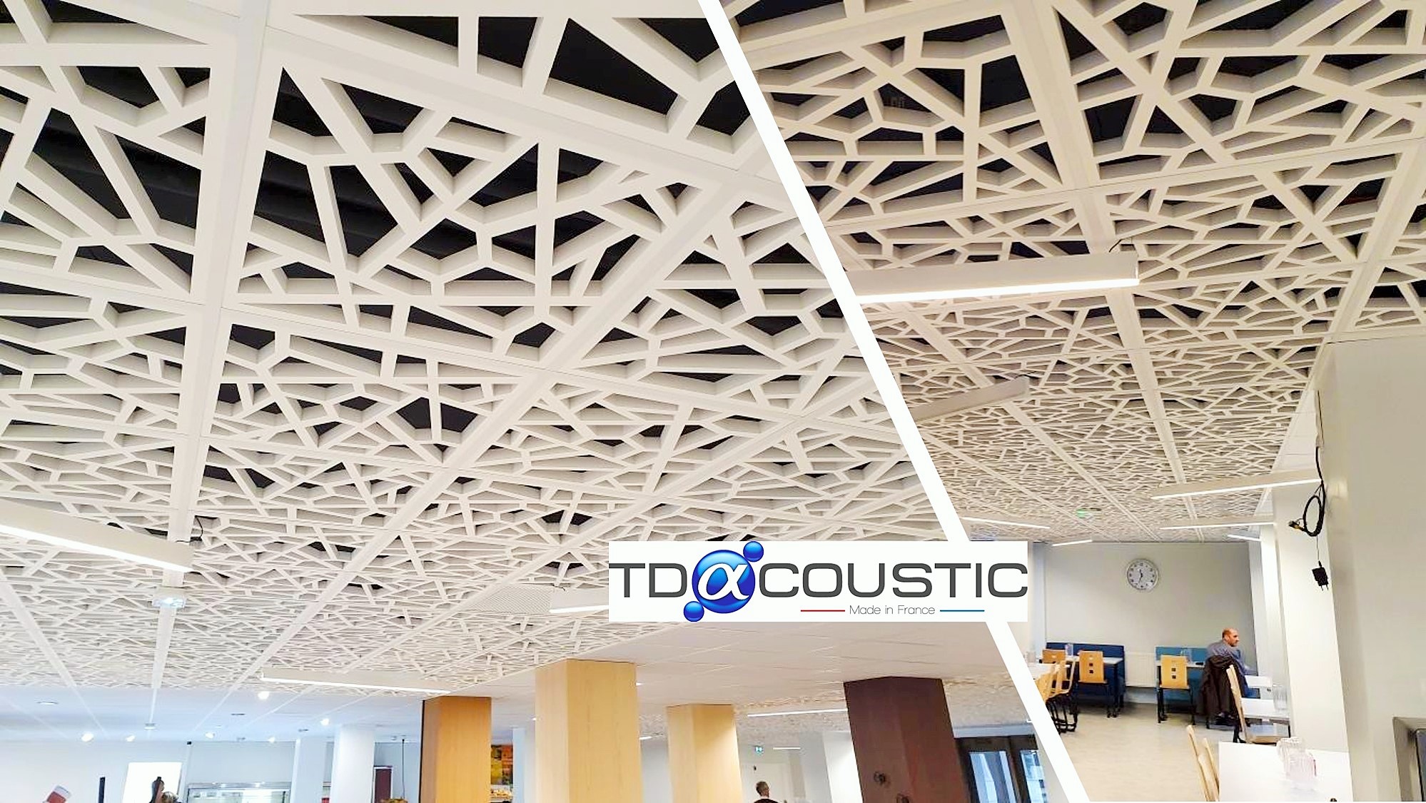Acoustic Panel 2V Blue Equilibre Dalles de plafond acoustiques — free download
